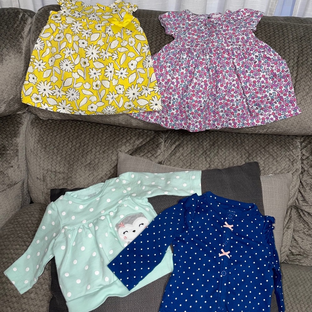 All 4 Baby clothes 3m